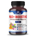 NAD+ Supplement 14300mg with Nicotinamide Riboside NR Trans Resveratrol Quercetin - Support Cellular Energy Longevity Healthy Aging *USA made & tested* (90 Count (Pack of 1))
